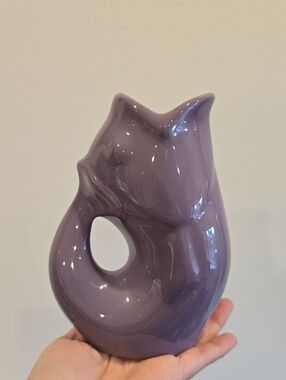 Vintage Lavender Ceramic Gurgle Pot